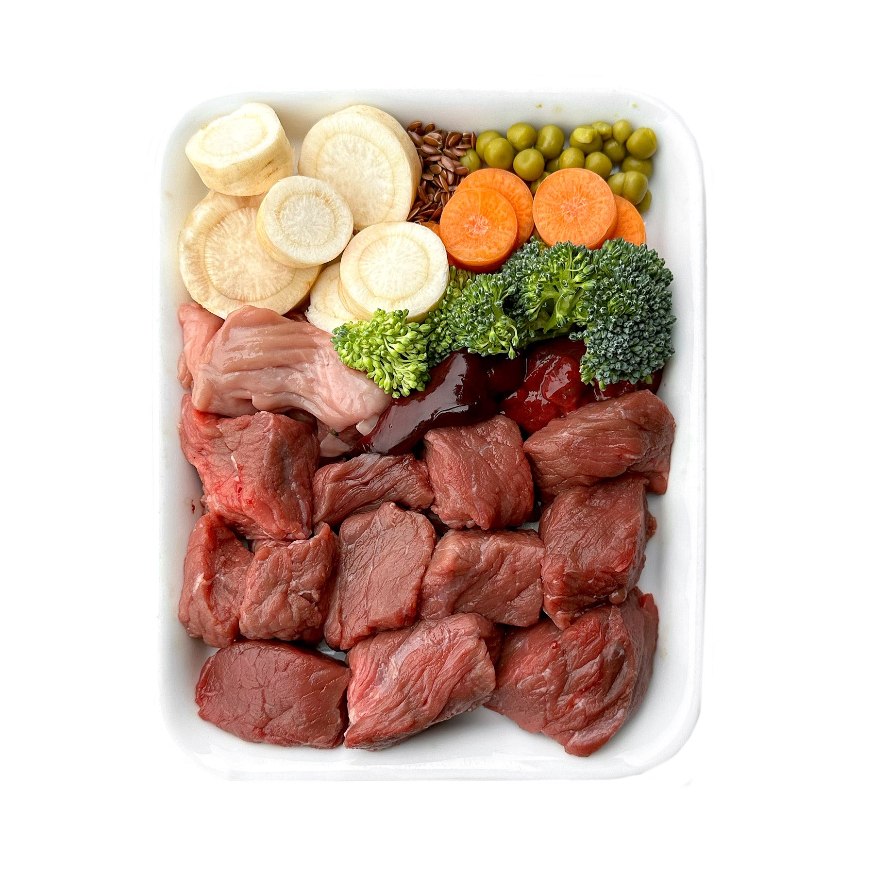 Koń z pasternakiem, marchewką i brokułami (mrożone, 500g)